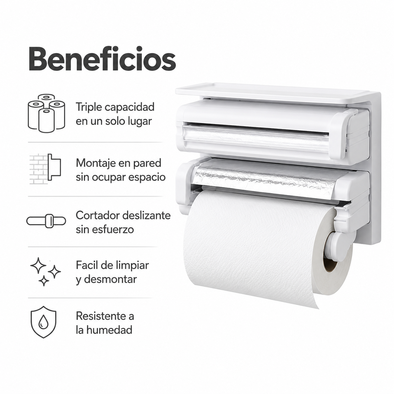 Organizador De 3 Escalas para Cocina