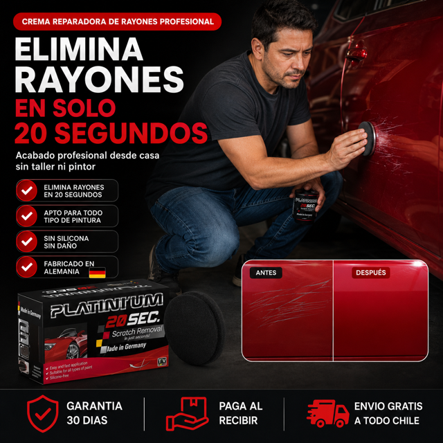 ELIMINA RAYONES EN SOLO 20 SEGUNDOS: Acabado profesional desde casa