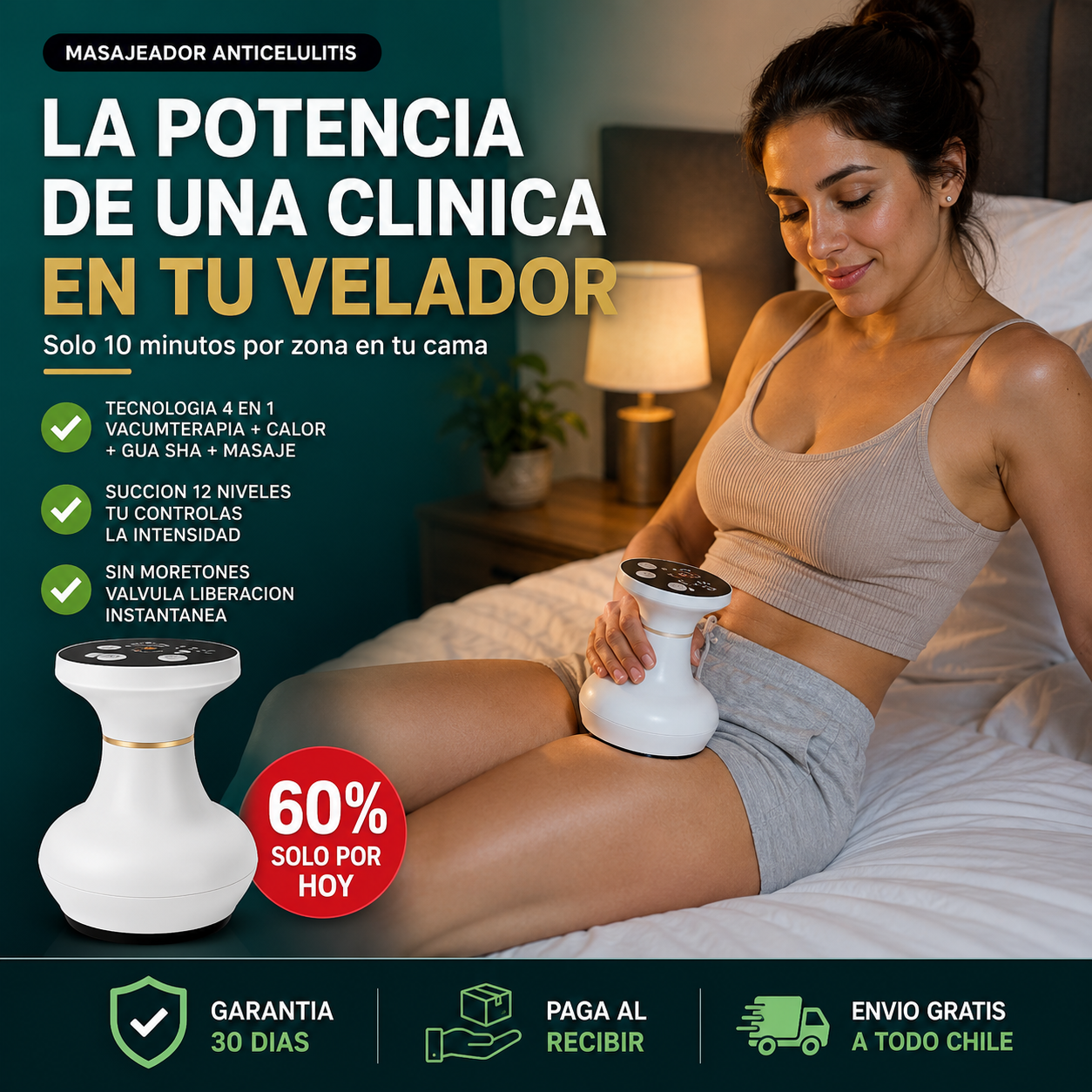 ANTIESTRIAS QUEMAGRASA 4 EN 1: Dile adiós a la celulitis